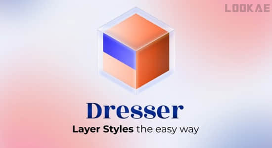 图层样式编辑应用保存管理工具AE脚本 Dresser v1.0.5 + 使用教程