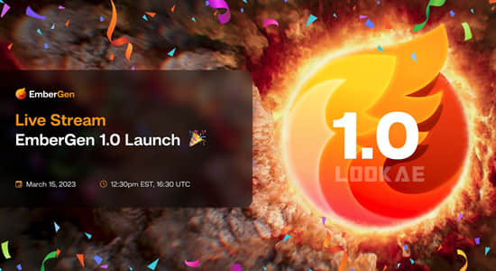 实时模拟烟雾火焰爆炸流体特效三维软件 EmberGen 1.1.0 Win