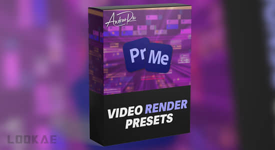 23种视频导出渲染输出设置PR预设 Premiere Pro Export Presets