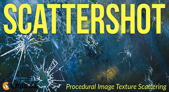Blender插件-着色器贴图融合编辑控制器 Scattershot V1.10.0