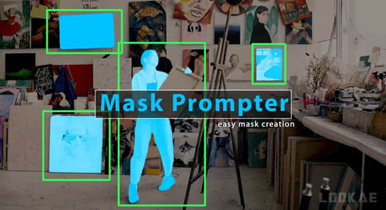 AI人工智能遮罩蒙版生成器AE插件 Mask Prompter V1.11.5 Win+使用教程