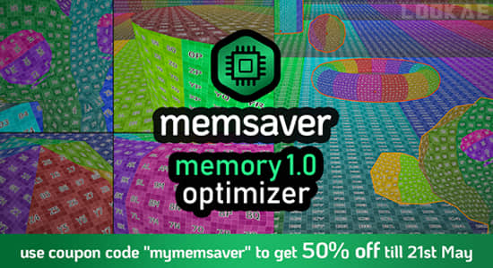 Blender内存自动优化插件 Memsaver Memory Optimizer Vram Saver V1.2.2