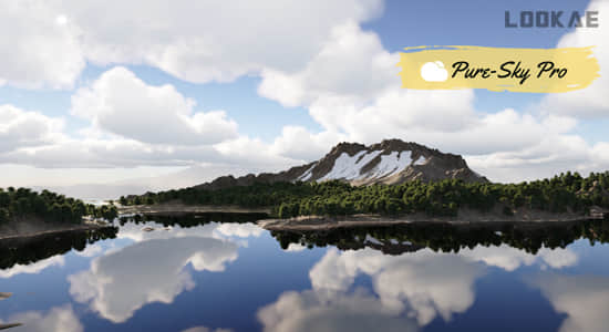 Blender插件-天空丁达尔真实光效预设 Pure-Sky Pro V7.0.25