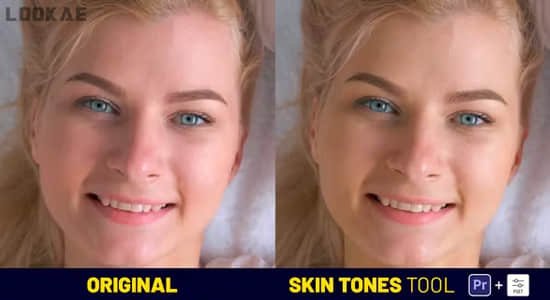 PR预设-123种人像皮肤修正调整美容工具 Skin Tones Tool
