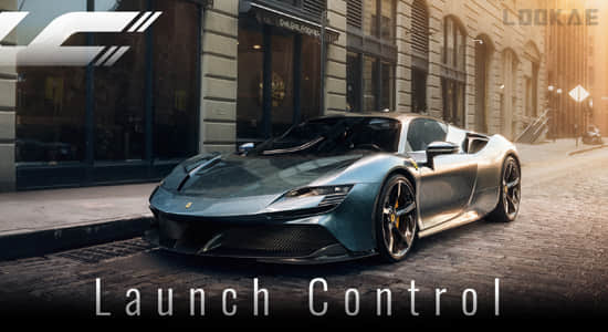 Blender插件-三维汽车模型自动绑定工具 Launch Control v1.3.5