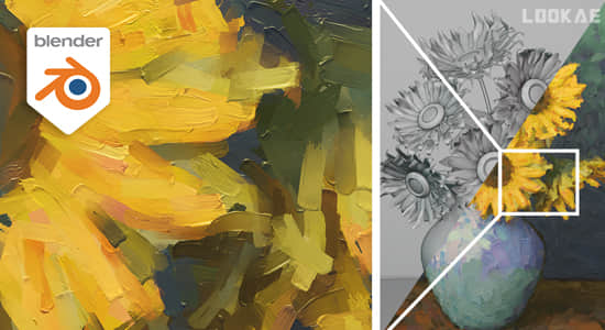 Blender预设-数字艺术实时油画绘制滤镜 Live Paint Filter v1.2