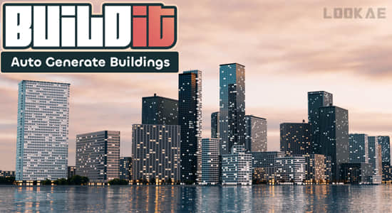 Blender插件-建筑楼房一键生成工具 Buildit – Auto Generate Buildings