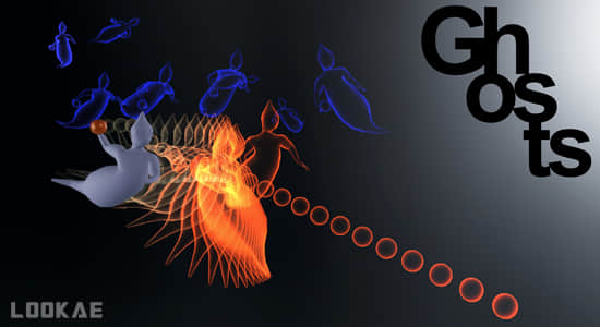 Blender插件-幽灵拖尾特效动画 Ghosts V1.0.1