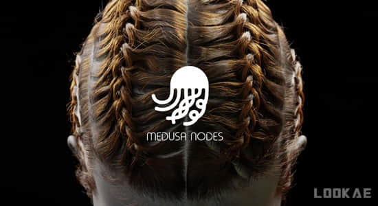 头发系统程序制作器Blender插件 Medusa Nodes v1.1.0
