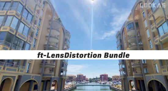 中文汉化AE/PR插件-镜头扭曲失真晕影暗角特效 ft-Lens Distortion Bundle v1.0 Win+使用教程