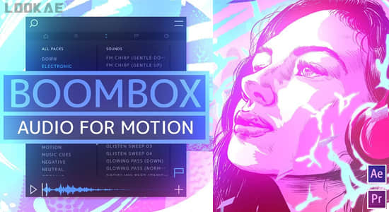 AE/PR脚本-几千种音效素材预设 Boombox V27 Win/Mac
