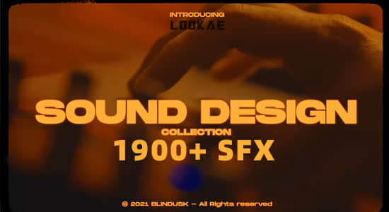 1900个气氛烘托场景应用电影视频无损音效 Sound Design Collection