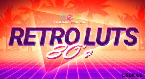80年代复古怀旧电影LUTs调色预设 Retro 80s LUTs