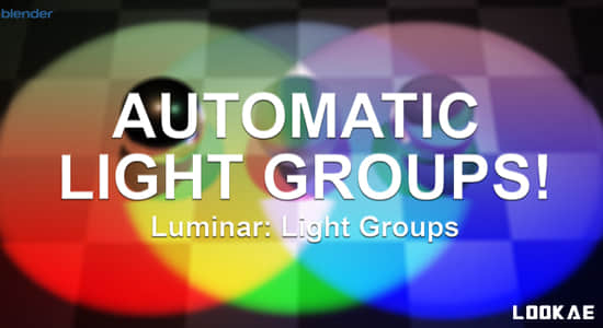 Blender插件-简化灯光组控制管理 Luminar Light Groups v1.0.3