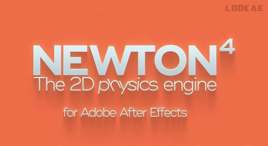 Mac苹果版-牛顿动力学AE插件 Newton V4.0.77 (MG动画制作好伴侣)