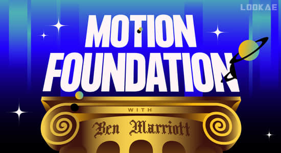 AE教程-学习制作MG运动图形基础动画 (英文字幕) Motion Foundation