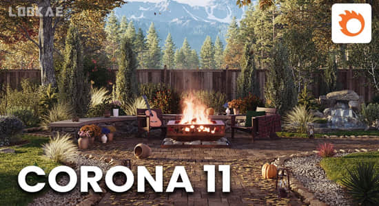 C4D插件-专业高性能实时交互CR渲染器 Corona Renderer 11