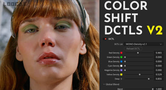 达芬奇插件-电影质感视频调色插件DCTL节点预设 Mononodes – Color Shift DCTLS 2.2 /Utility DCTL/Hue Twist/RGB Crosstalk/RGB Split/Clamp 正式版6套合集