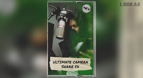 模拟摄像机画面抖动摇晃特效PR预设 Ultimate Camera Shake FX