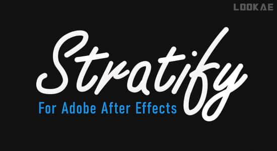 AE脚本-图层偏移交错排列工具 Stratify v1.3.8+使用教程