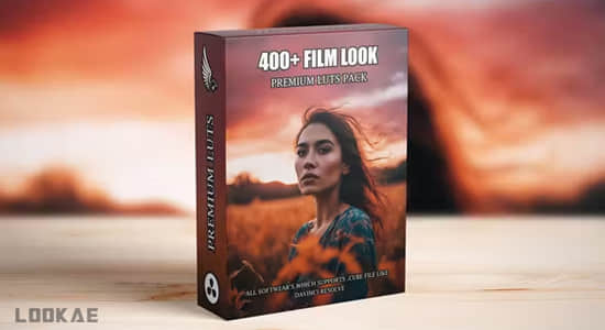 400个视频剪辑师电影制作人LUT调色预设 Ultimate Collection 400 Cinematic LUTs