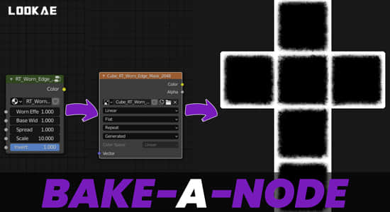 Blender插件-节点烘焙工具 Bake-A-Node v4.4.0