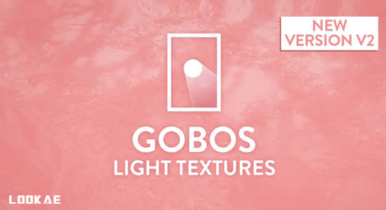 Blender插件-逼真场景光线投影纹理贴图资产预设 Gobos Light Textures V2