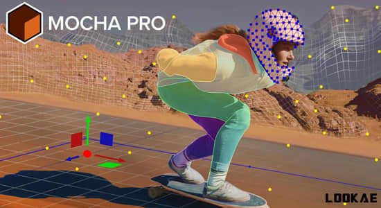 摄像机反求跟踪摩卡软件AE/PR/OFX/达芬奇/AVX插件Mocha Pro 2024 v11.5.1 CE Win