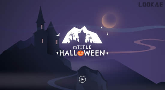 FCPX插件-35个万圣节主题文字标题动画 mTitle Halloween+使用教程
