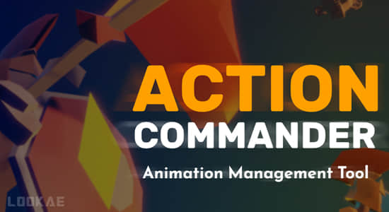 行为动作管理Blender插件 Action Commander V1.4.0 – Action Management Tool