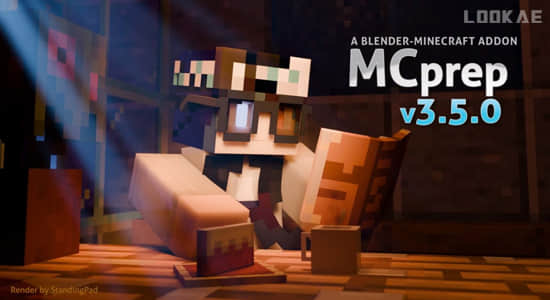 Blender插件-三维像素方块模拟生成器 MCprep v3.5.3