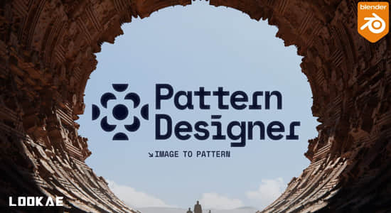 Blender插件-创建无缝图形动画 Pattern Designer V1.5+使用教程