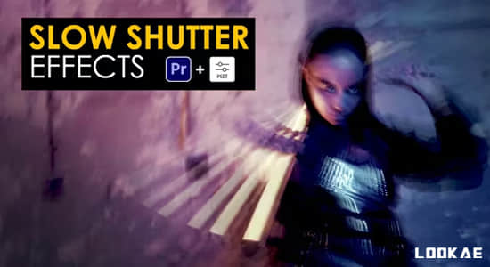 PR预设-视频抽帧慢速快门拖影拖尾视觉特效 Slow Shutter Effects
