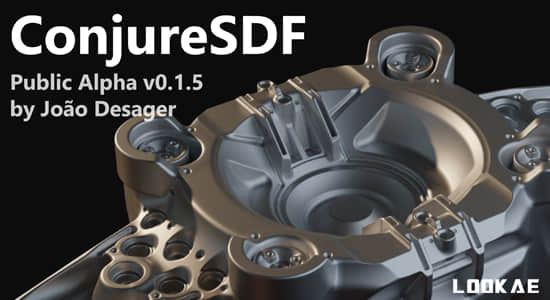 Blender插件-硬表面非破坏性平滑建模工具 ConjureSDF V0.1.5