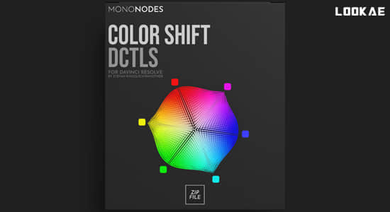 10套达芬奇电影质感视频调色插件DCTL节点预设 Mononodes Color Shift DCTLS/Utility DCTL/Hue Twist/Grid/RGB Crosstalk/RGB Split/Clamp/Color Palette/Color Shaper