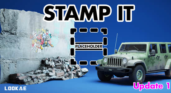 贴图印章工具Blender插件 Stamp It! v1.0.0