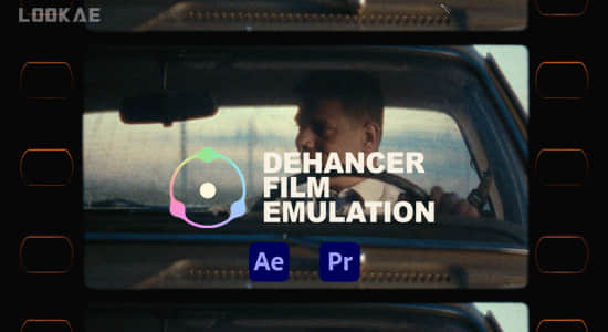 苹果版复古电影胶片灼烧光效噪点颗粒AE/PR插件 Dehancer Pro v7.1.1 Mac