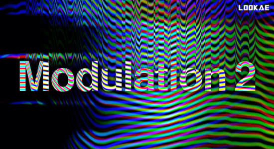 Mac苹果版-新版信号滤波调制视觉特效AE插件 Modulation v2.0.0
