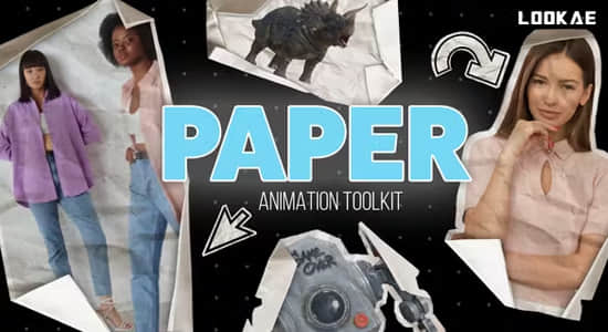 达芬奇模板-创意折纸展开动画生成工具 Unfold Paper Animator