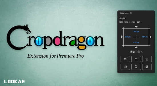 PR脚本-图像画面快速裁剪工具 Cropdragon v1.0.1