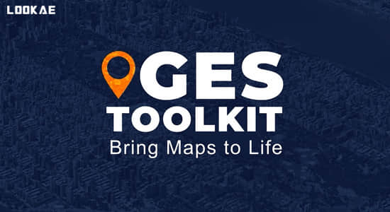 AE脚本 -三维地图坐标定点连线动画 Google Earth Studio Toolkit V2.31+使用教程