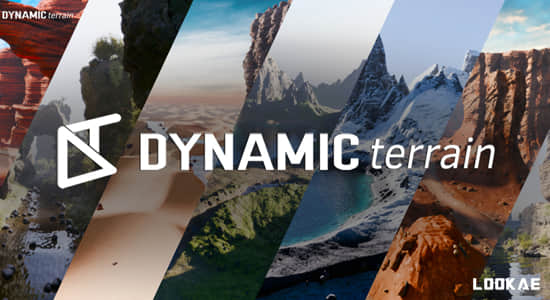 Blender插件-三维地形地貌生成器 Dynamic Terrain V1.0.3