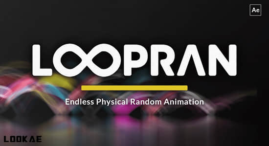 AE脚本-无限循环物理随机动画 LOOPRAN v1.0.107 +使用教程