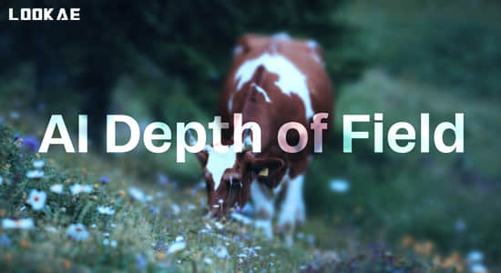 人工智能景深模糊特效AE插件 AI Depth of Field V1.0.2 Win