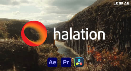 AE/PR插件-模拟电影胶片光晕特效 FilmConvert Halation V1.03 Win
