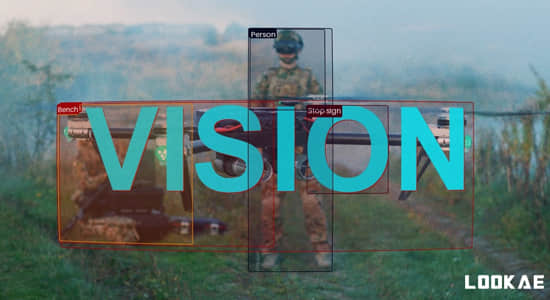 AE插件-人工智能移动物体检测框选标注科幻视觉动画 Vision V1.0.3 Win