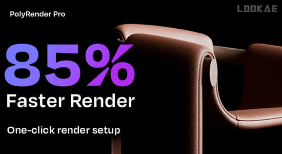 Blender插件-渲染加速输出优化工具 Poly Render Pro V3.2