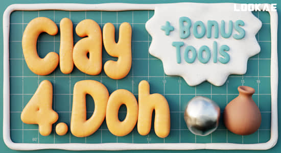 真实粘土着色器资产Blender预设 Clay Doh V4.0B6 – Tools & Shaders