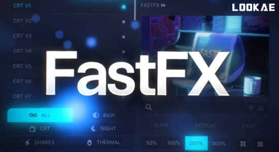 PR脚本-视频转场视觉特效合集工具包 FastFX v1.0.0+使用教程