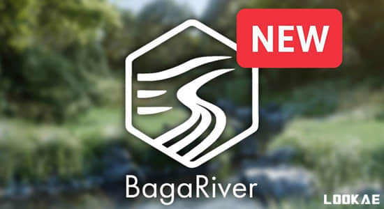 Blender插件-河流小溪生成器 Baga River Generator V1.1